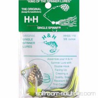 H&H Lure Original Spinner Bait Single Blade, 3/8 oz   563715051